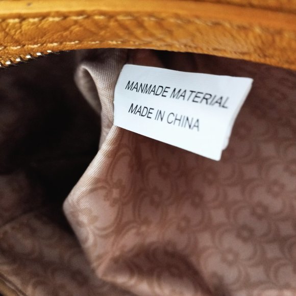 Charming Charlie Mustard Colored Handbag Purse GUC - Picture 7 of 9